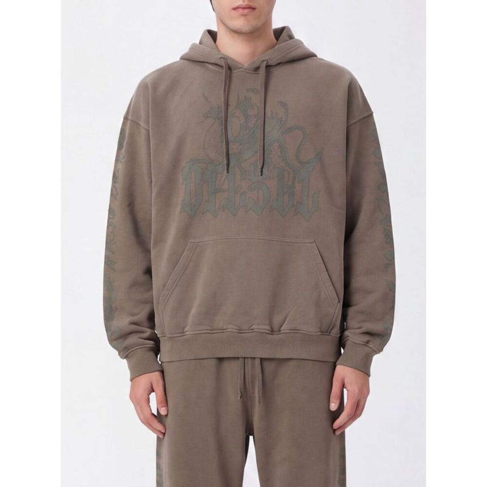 Diesel Sweatshirt Men Brown